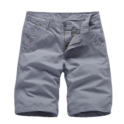 Men's Classic Cotton Straight Shorts - Dario