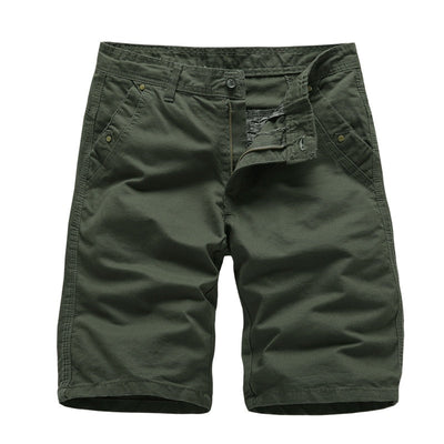 Men's Classic Cotton Straight Shorts - Dario
