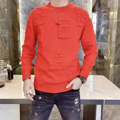 Alvin - Knitted casual jumper