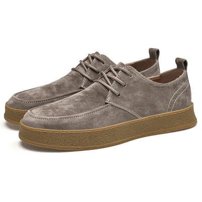 High-quality suede sneakers for men
