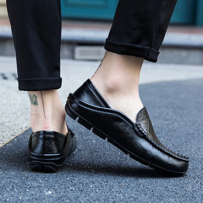 Vegan Leather Slip On Shoe - Mutombo