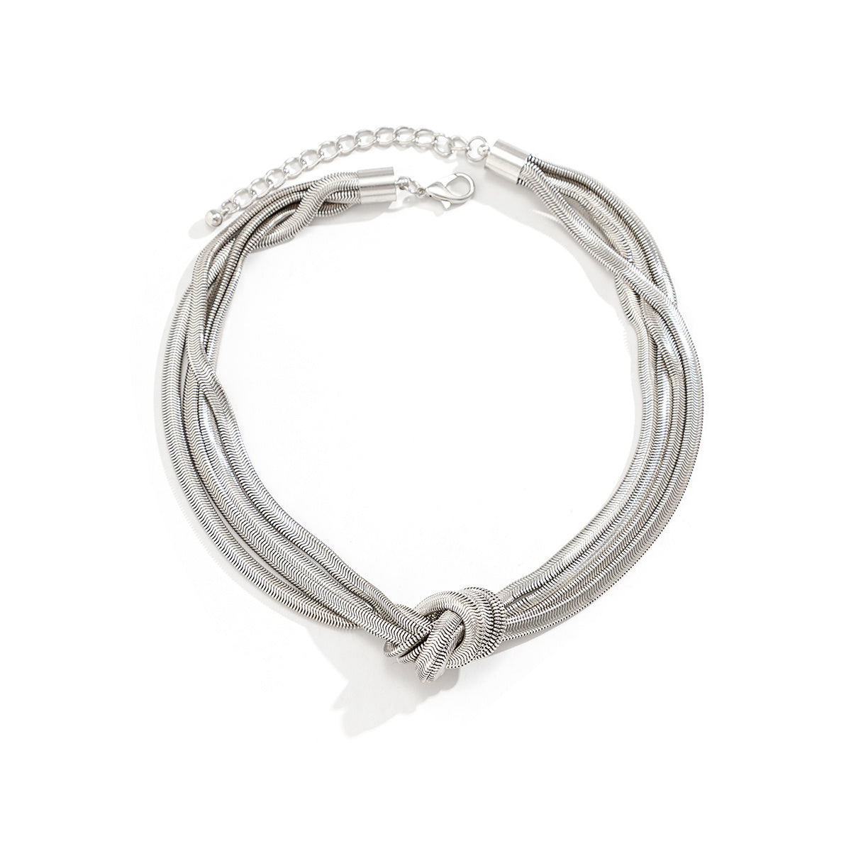 Emilia-Calou Intertwined knot necklace