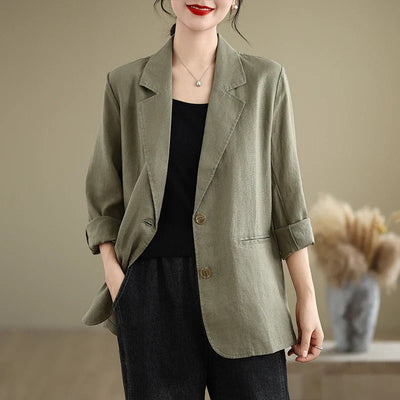 Linen jacket - Monrroy