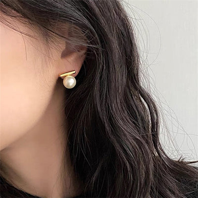 Pearly Bars Earrings
