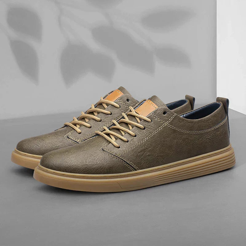 High-quality leather sneakers for men