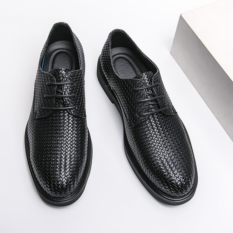 High-quality leather oxfords for men