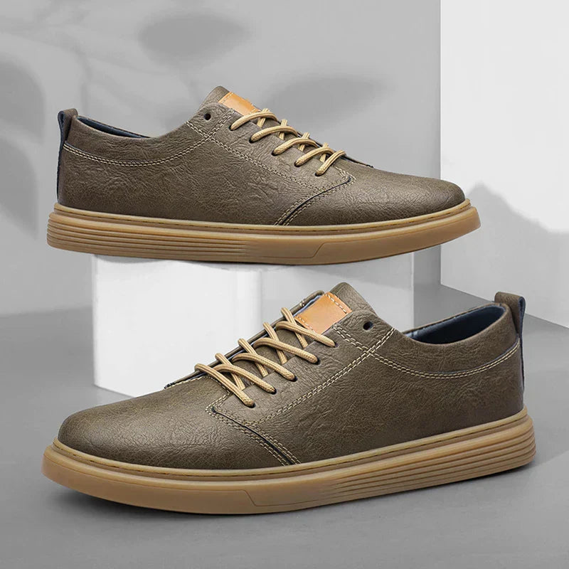 High-quality leather sneakers for men