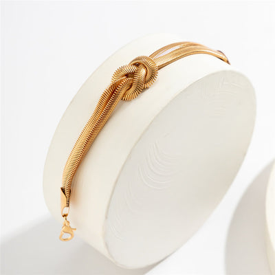 Scarlette Sleek Knot Bracelets