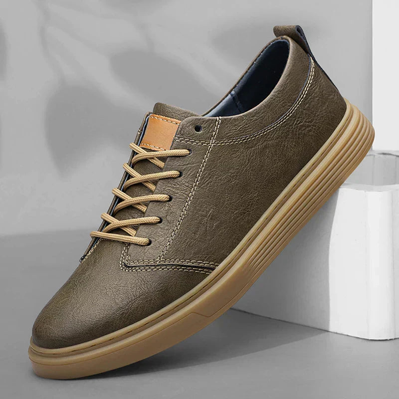 High-quality leather sneakers for men