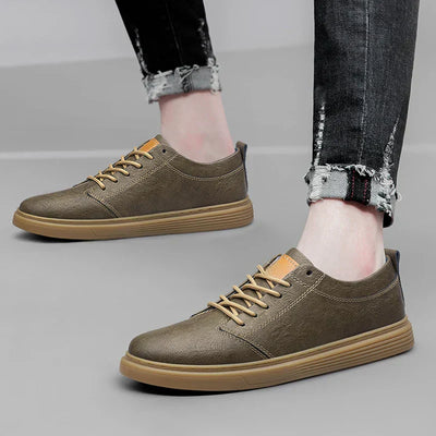 High-quality leather sneakers for men