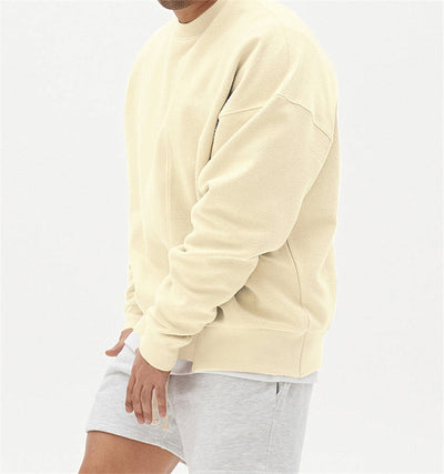 Nathan - Casual men's jumper with round neckline