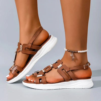 Leather Sandal - Aries