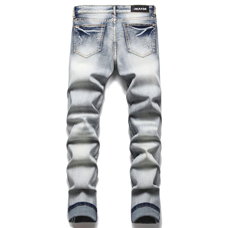None - Ripped men's jeans