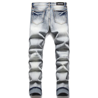 None - Ripped men's jeans