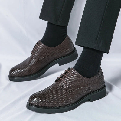 High-quality leather oxfords for men