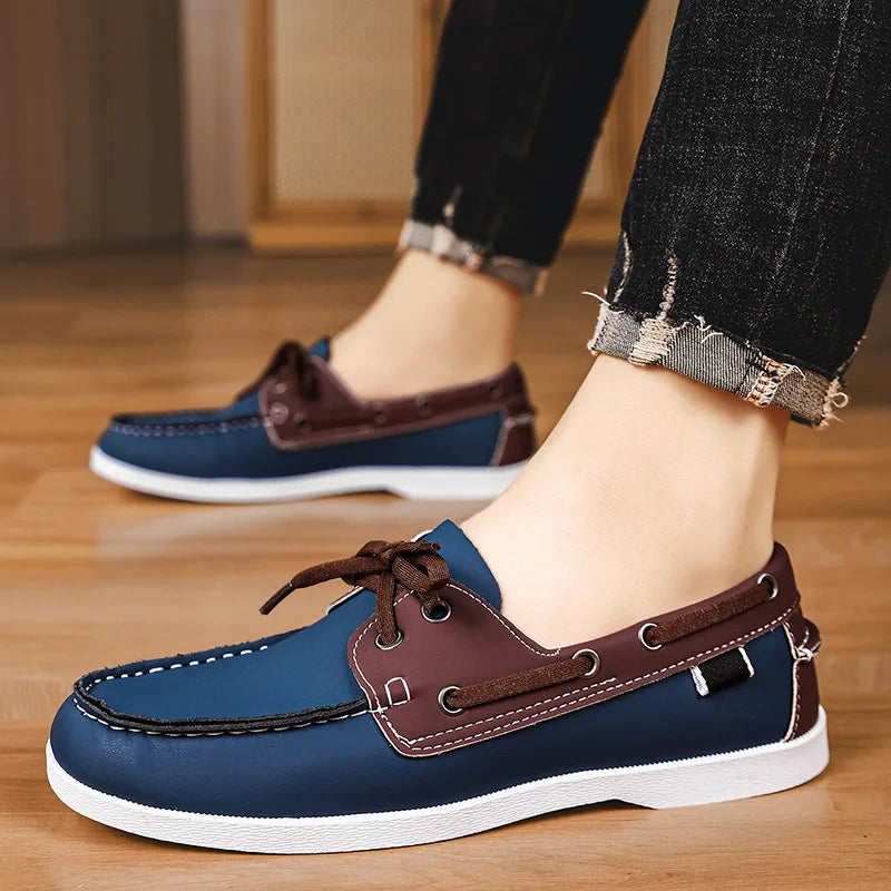 Leather Boat Shoe - Leno