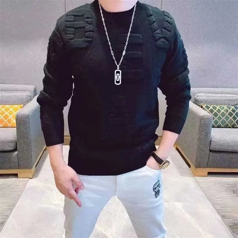 Alvin - Knitted casual jumper