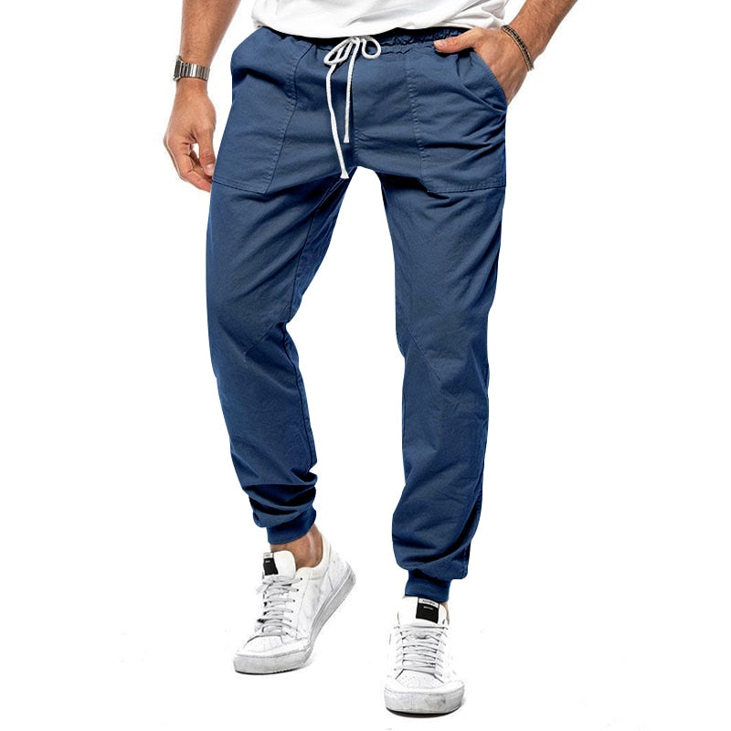 Charleston - Casual linen jogger trousers