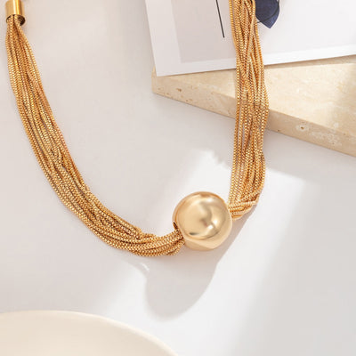 Izy Lynden Iridescent Chain Choker