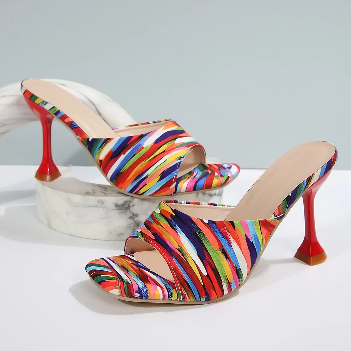 Abstract Brushstroke Heel - Moenia