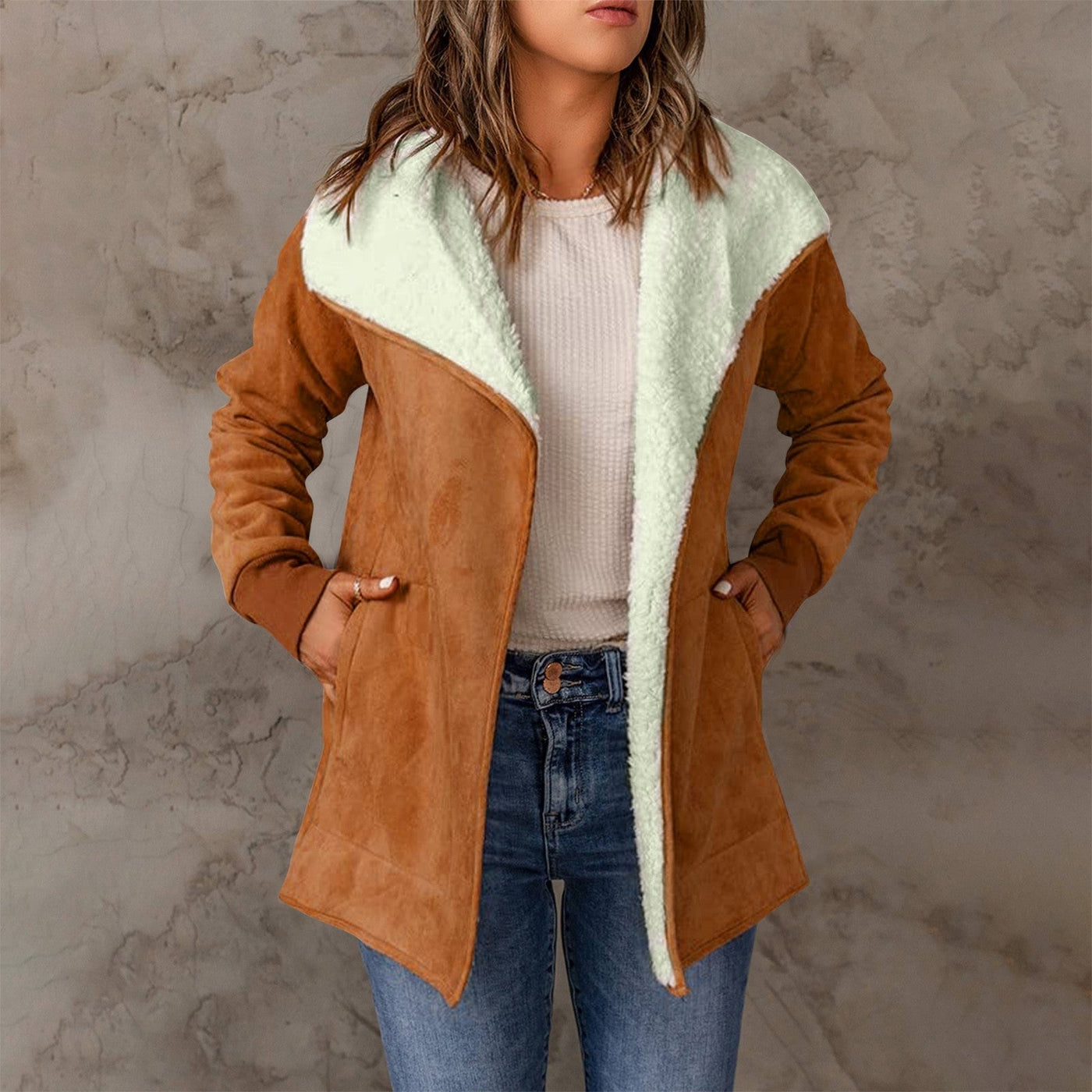 Ember - Long-sleeved warm coat for women