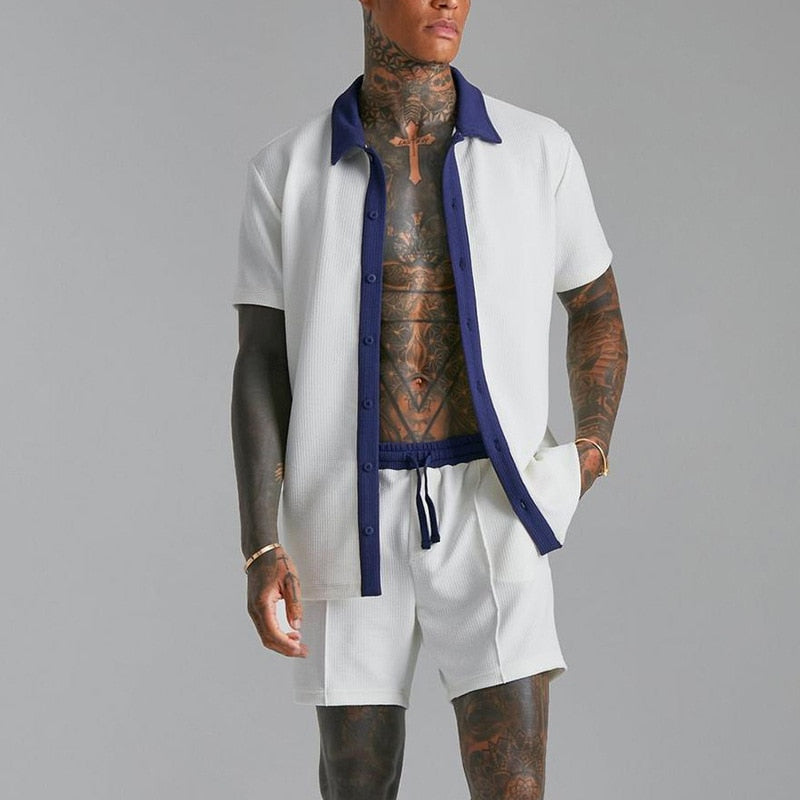 High-quality men's summer leisure set