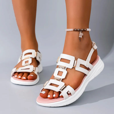Leather Sandal - Aries