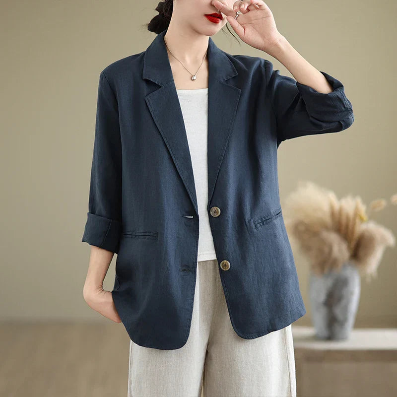 Linen jacket - Monrroy