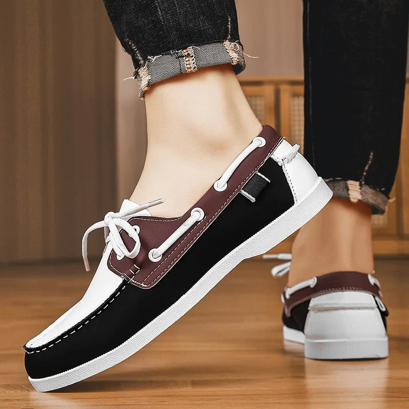 Leather Boat Shoe - Leno