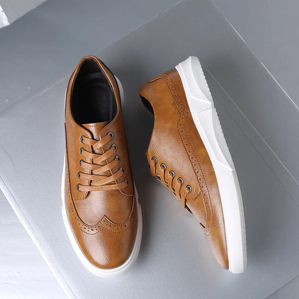Casual Leather Shoe - Donatello