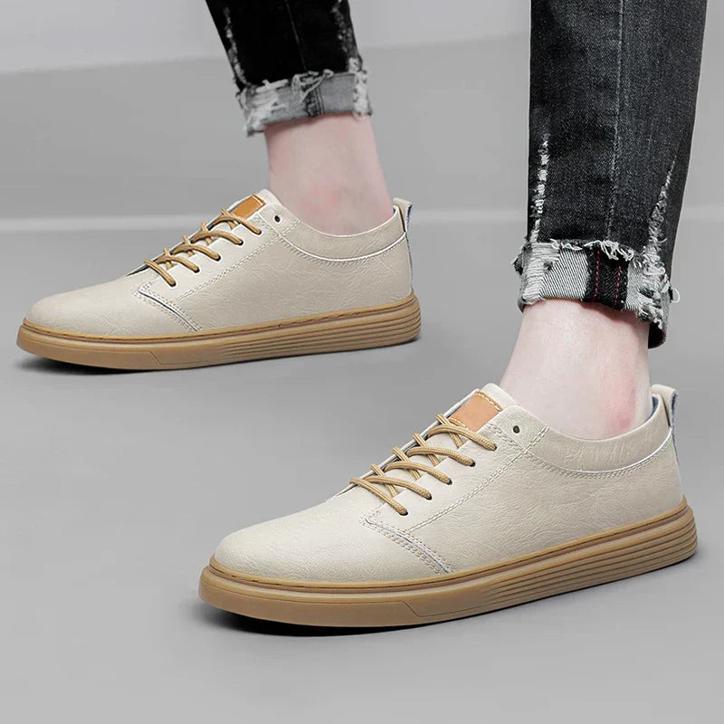 High-quality leather sneakers for men
