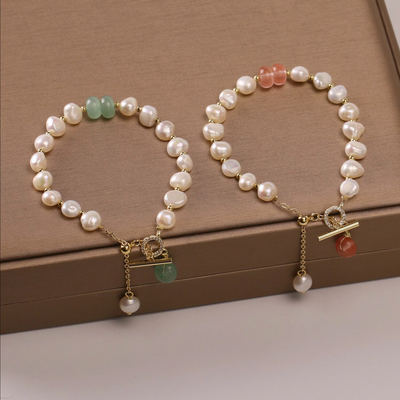 Graceful freshwater pearl bracelet