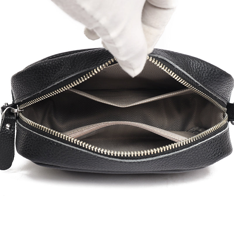 Ginia - Leather shoulder bag for women