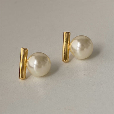 Pearly Bars Earrings