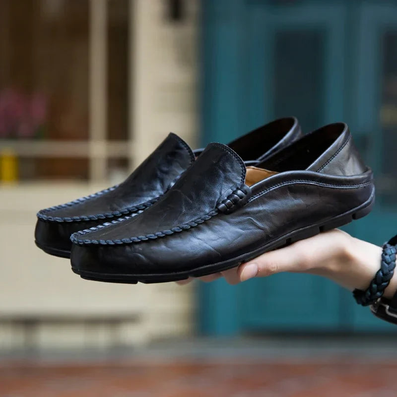 Vegan Leather Slip On Shoe - Mutombo