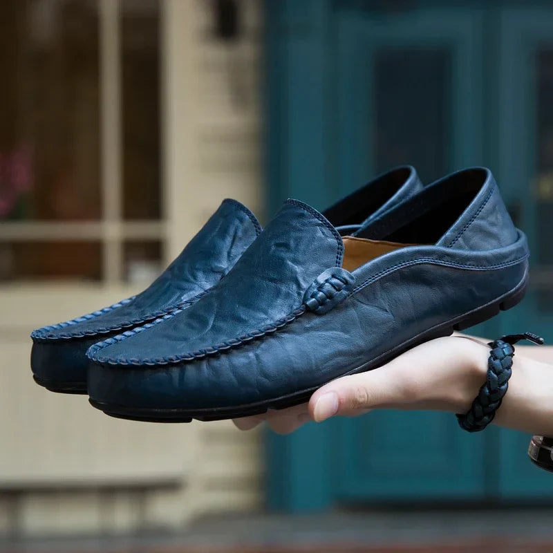 Vegan Leather Slip On Shoe - Mutombo