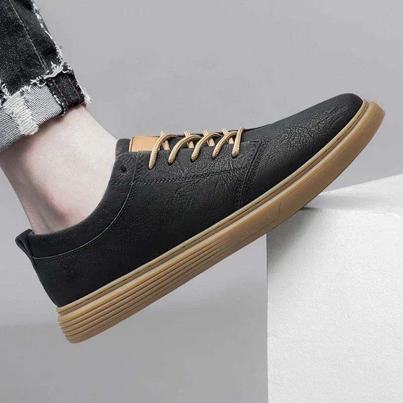 High-quality leather sneakers for men