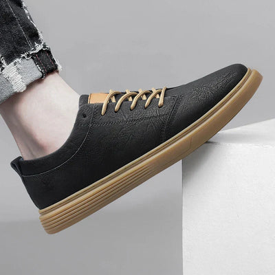High-quality leather sneakers for men