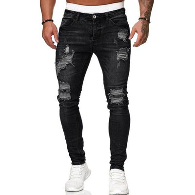 Martin - Ripped urban denim jeans