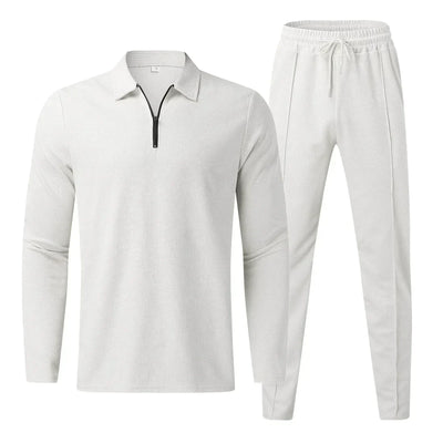 STANLEY - Activewear polo shirt and trousers set