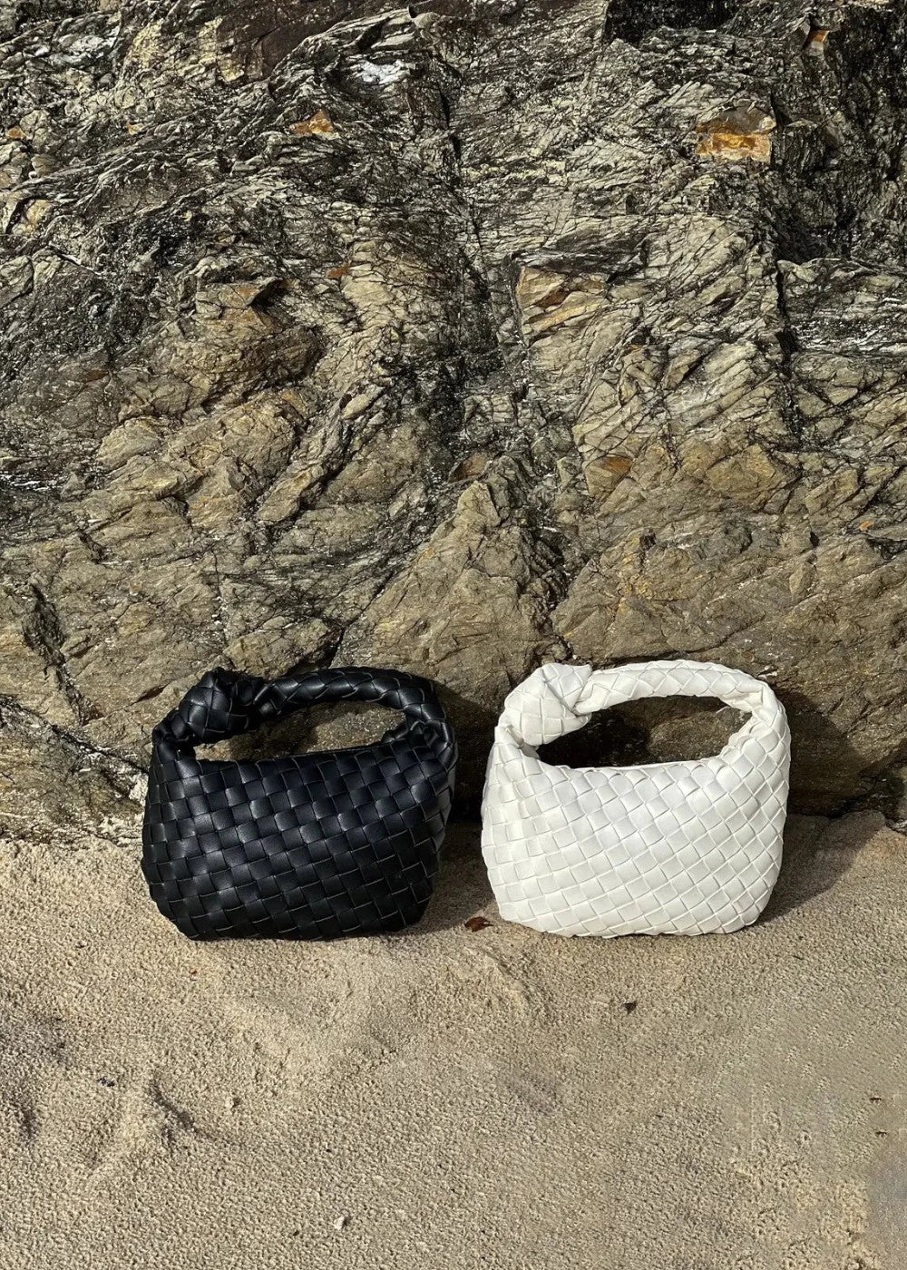 Women's mini braided bag - Soera