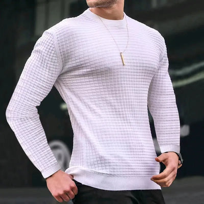 THERON - Slim fit knitted jumper