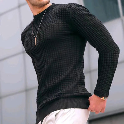 THERON - Slim fit knitted jumper