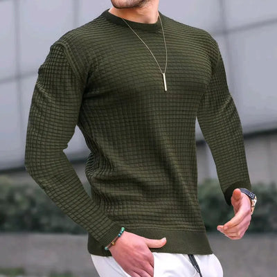 THERON - Slim fit knitted jumper