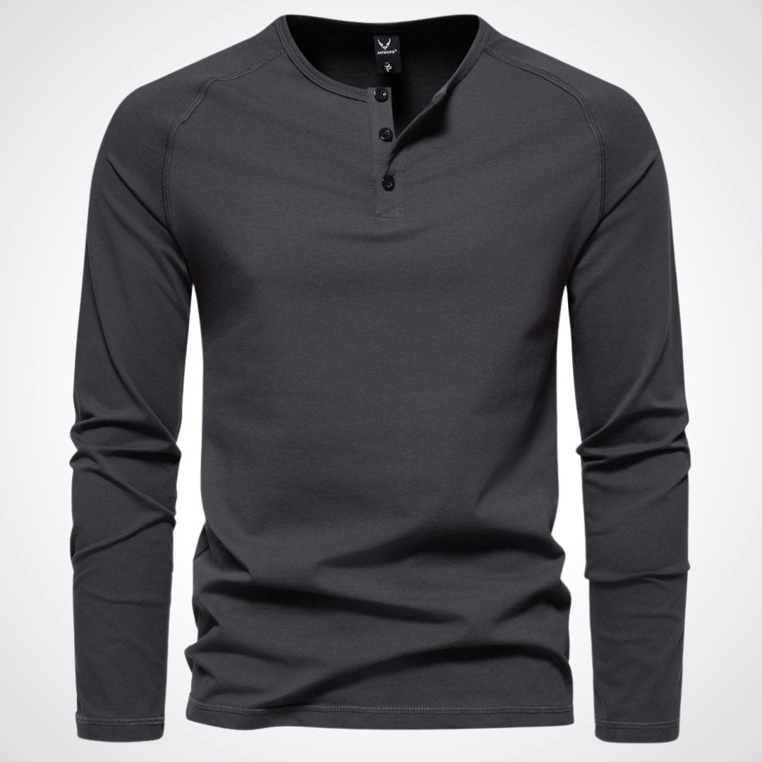 Classic long sleeve jumper for men