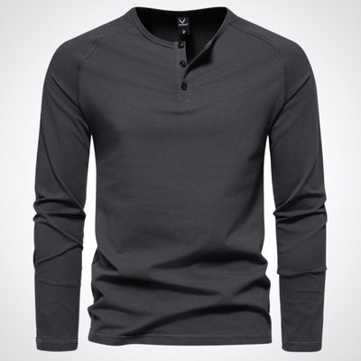 Classic long sleeve jumper for men