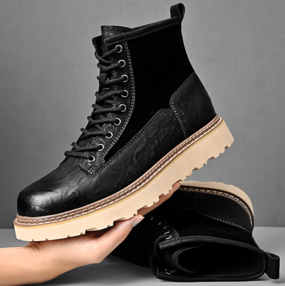 High-quality and stylish men's leather boots