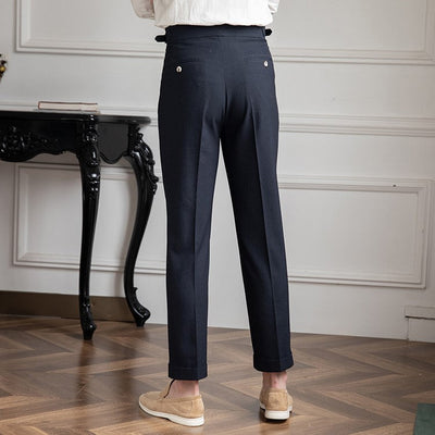 Modern men's business trousers in a comfortable cut