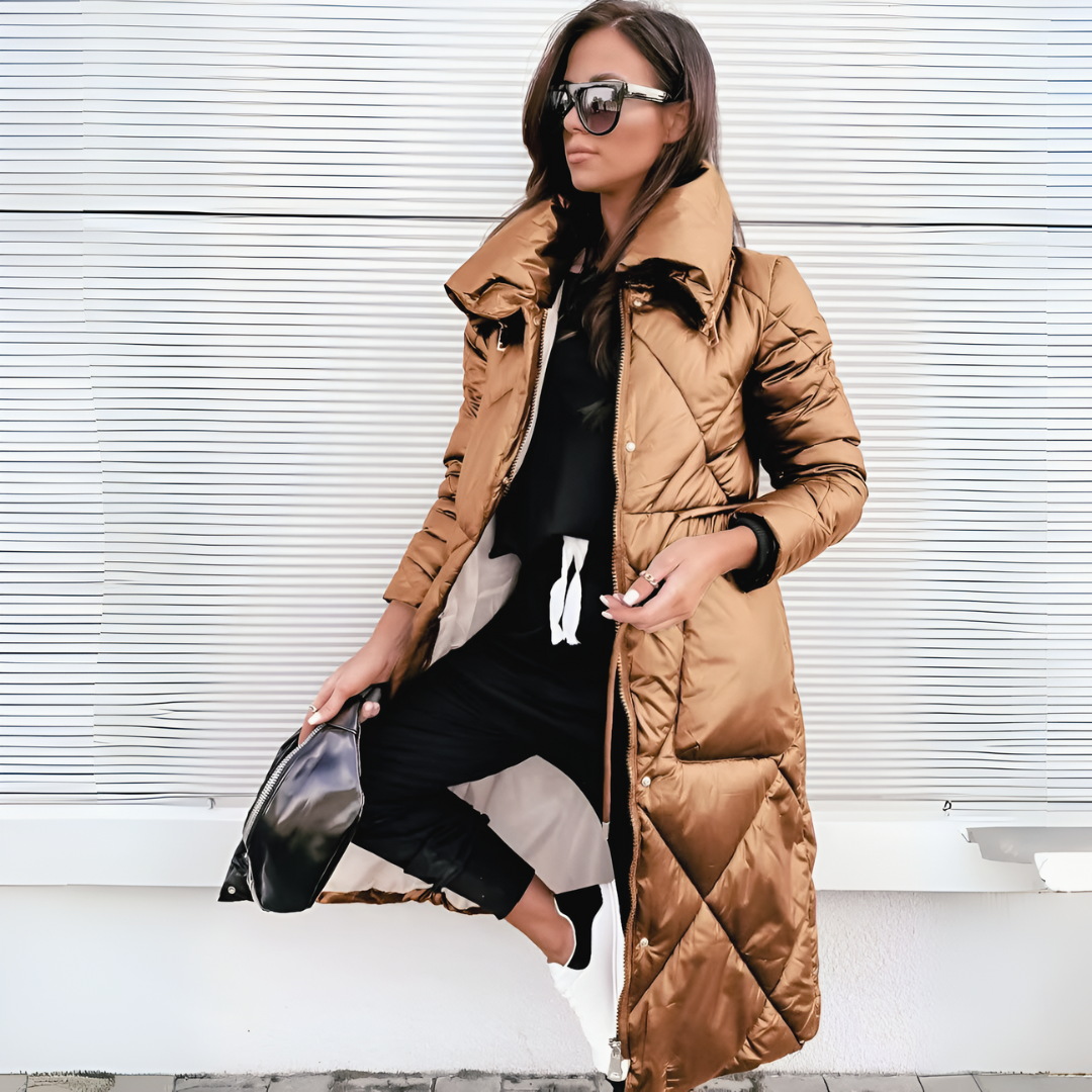 Elena - long lined parka