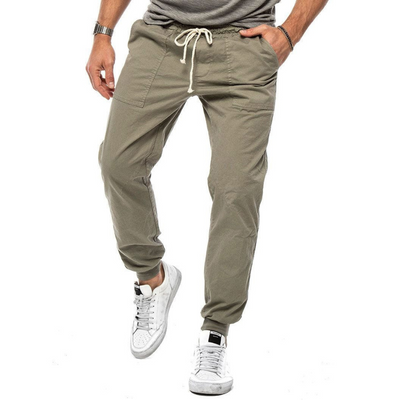 Charleston - Casual linen jogger trousers